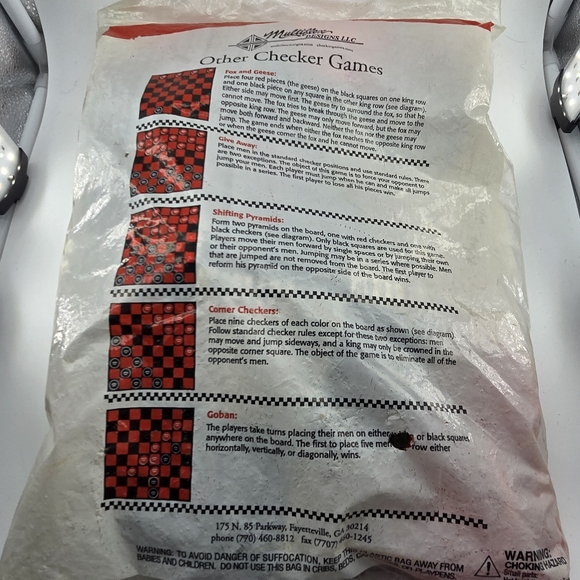 Multiplex Designs Oversized Checker Games – Big Fun for All Ages - Picture 3 of 3